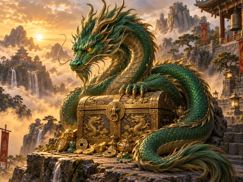 Dragon Treasure — သရုပ်ဖော်ပုံ