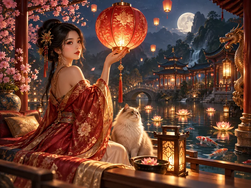 Lucky Lantern — သရုပ်ဖော်ပုံ